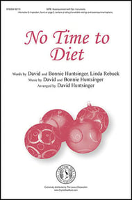 No Time to Diet SATB choral sheet music cover Thumbnail